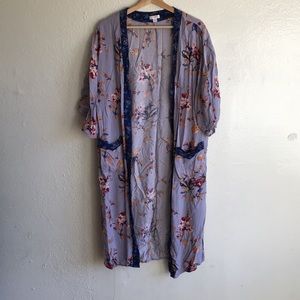 Purple long tunic from target size M